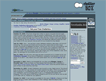 Tablet Screenshot of chatter.flooble.com