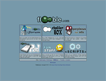 Tablet Screenshot of flooble.com